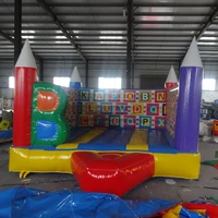 Outdoor Children Jumping Inflatable Castle Large Air Trampoline Playground Amusement Naughty Castle