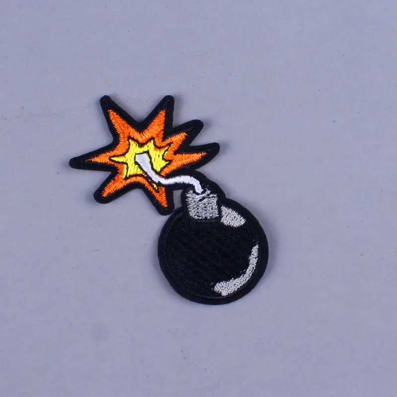 Хиппи значки ткани с рисунком из мультфильма вышитая нашивка аппликация Швейные