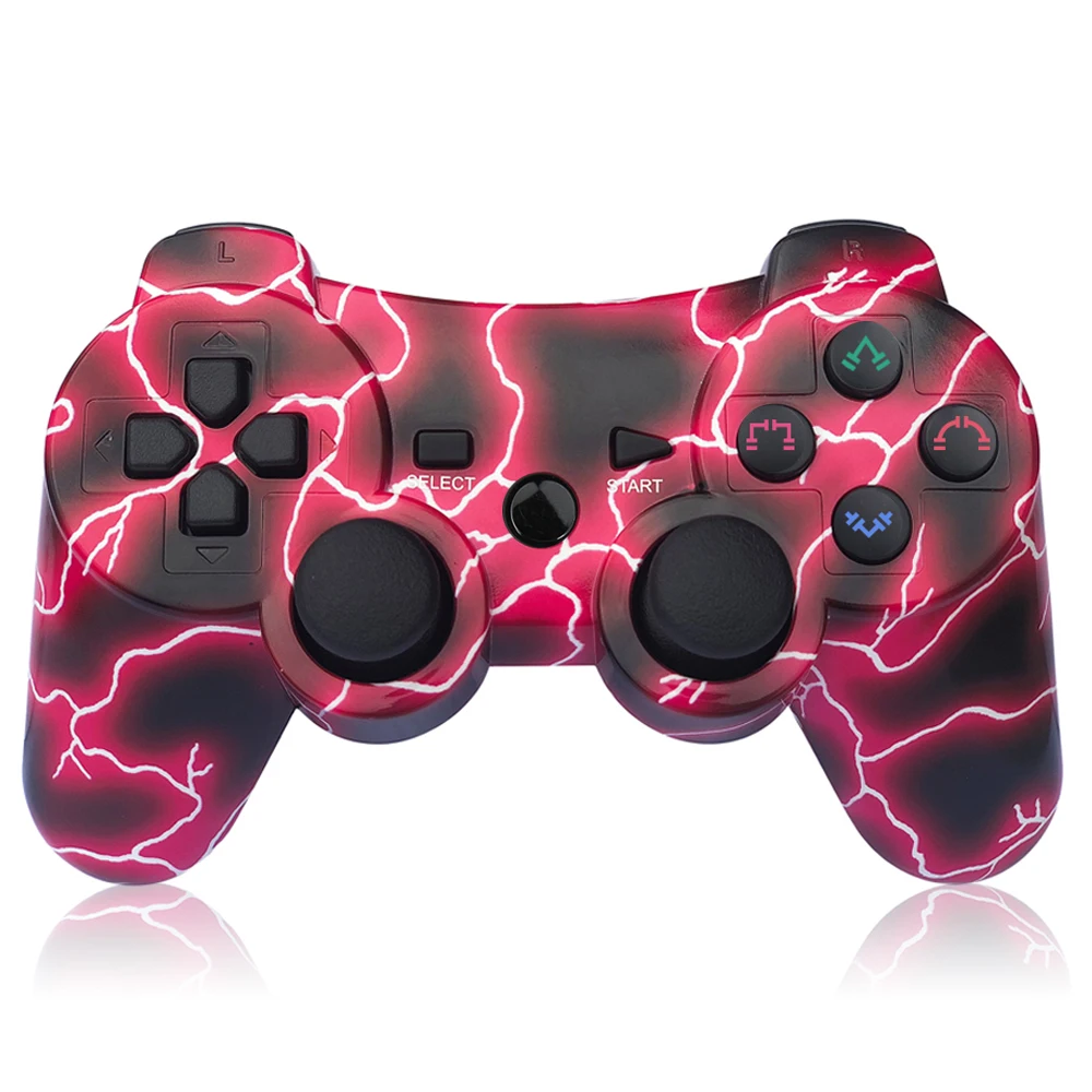 

PS3 Controller Wireless Double Shock PS3 Remote Sixaxis Control Gamepad for Playstation 3