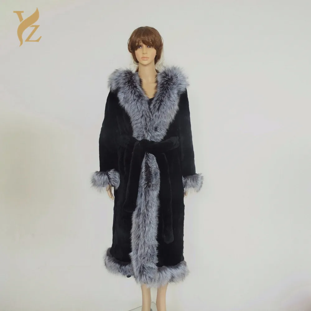 YZ. FURTURE/Модная теплая зимняя куртка из натурального меха кролика рекс высокого качества, новая куртка из натуральной кожи, модная Женская Толстая кофта