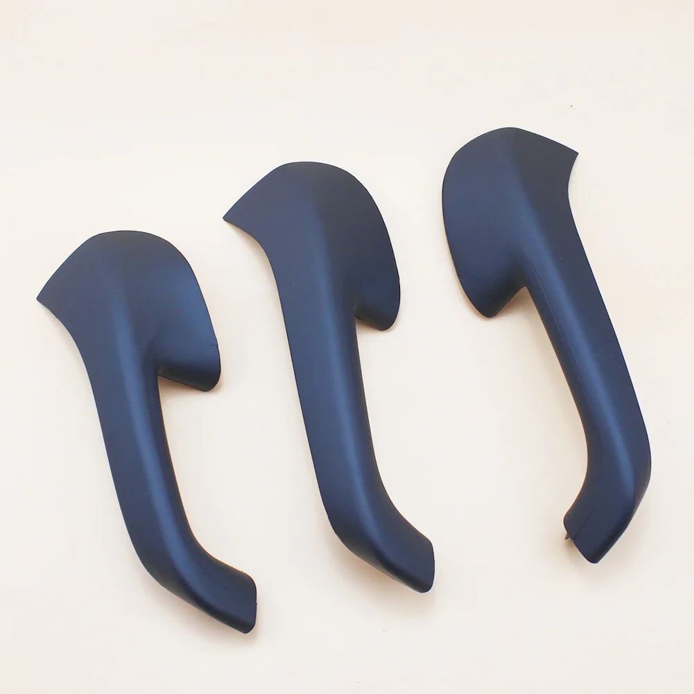 Автомобильный Стайлинг 7 шт./компл. Черная внутренняя дверная ручка накладка