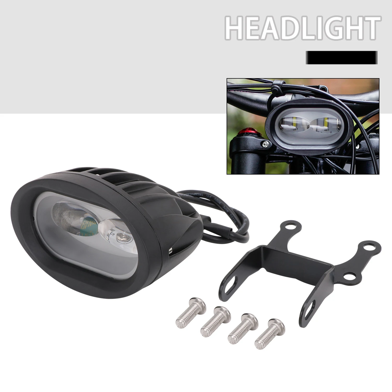 

Motorcycle LED Head Light Lamp Headlight HeadLanp For Surron Sur Ron Sur-Ron Light Bee Off-Road Electric Vehicle