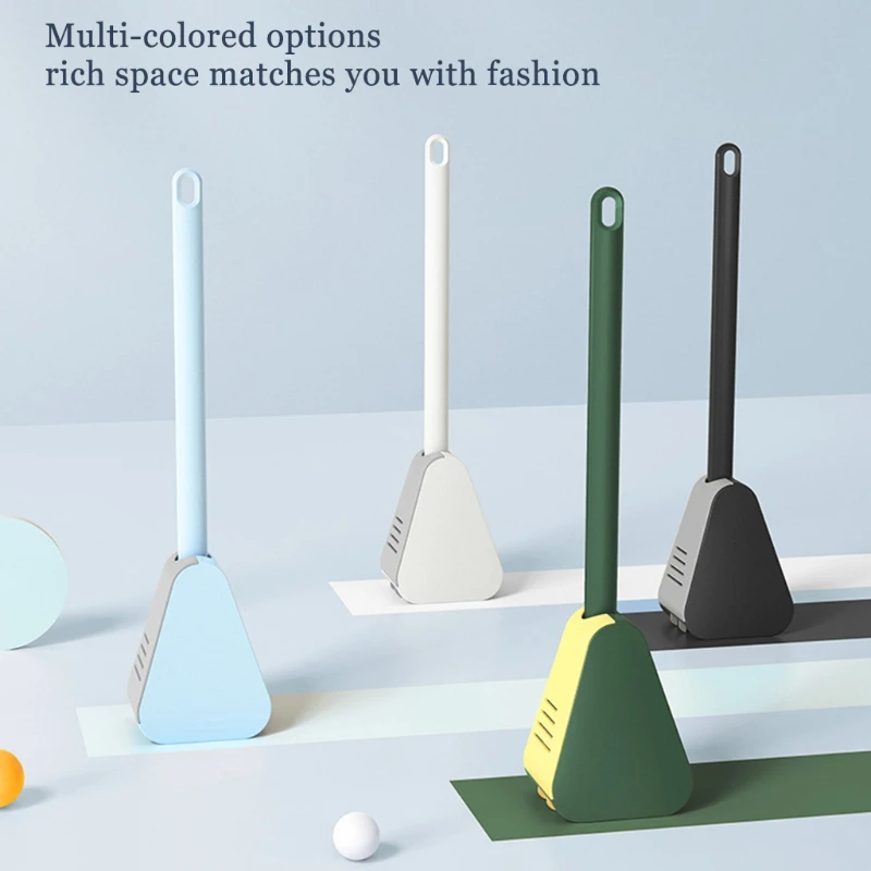 

Щетка для туалета для гольфа с длинной ручкой, настенная щетка для чистки и держатель, Глубокая очистка без мертвых концов, прочная