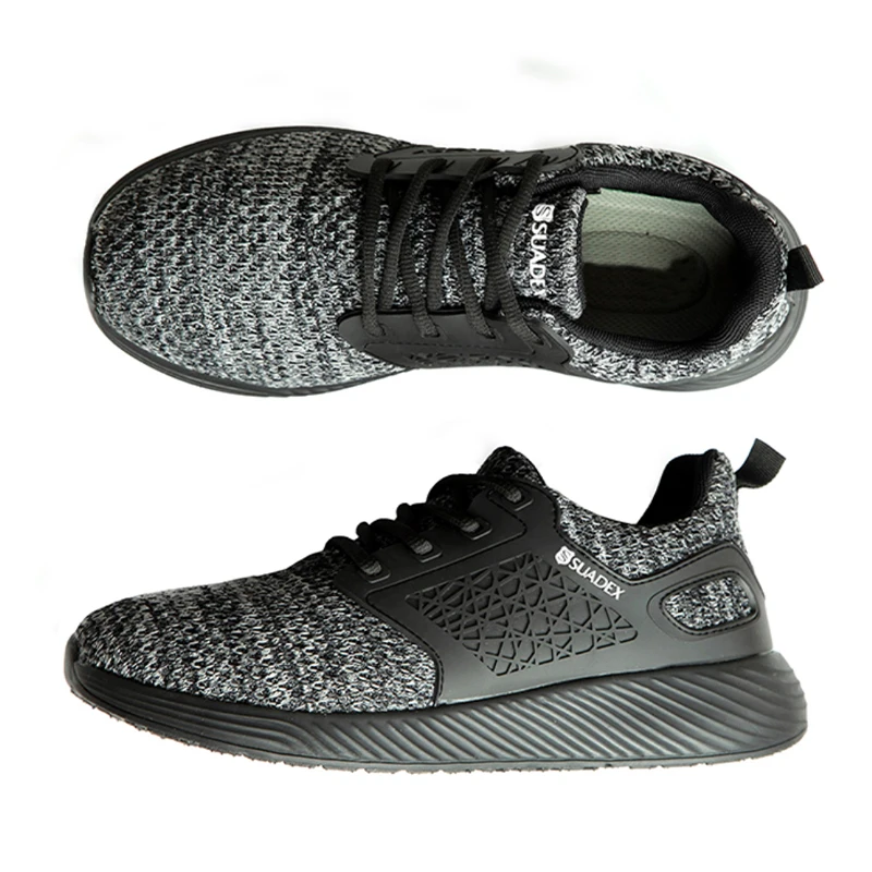 Мужские защитные рабочие ботинки Jackshibo мужские осенние строительные со стальным