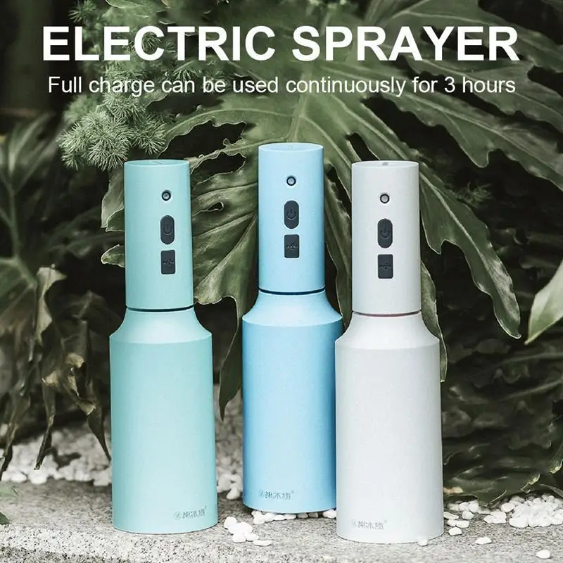 

750 мл Электрический Уход за кожей лица увлажнение Опрыскиватель автоматический растения цветы Лейка USB Перезаряжаемые бытовой распылитель ...