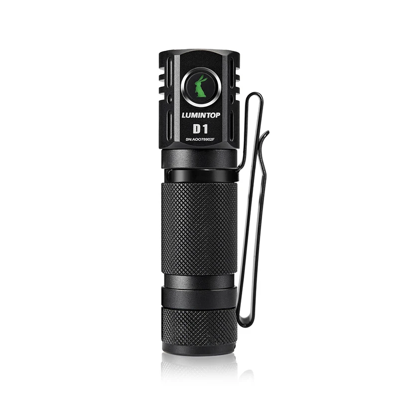LUMINTOP D1 Mini LED Flashlight 3 Lamp Bead TIR Lens Cree XP-G3 2000 LM Portable by 18650 Battery for Self Defense | Лампы и освещение