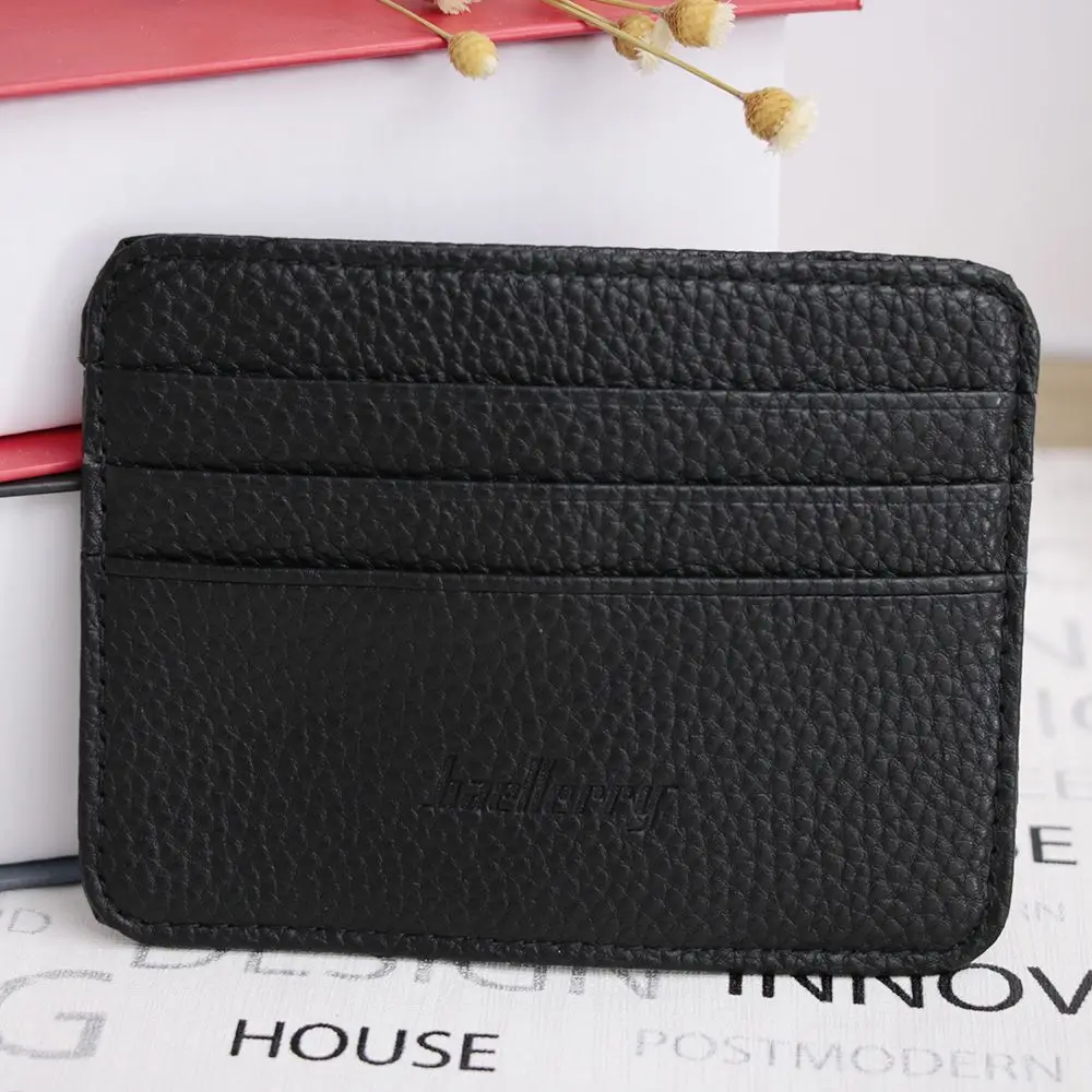 Новинка Лидер продаж мужской кошелек из искусственной кожи с передним карманом