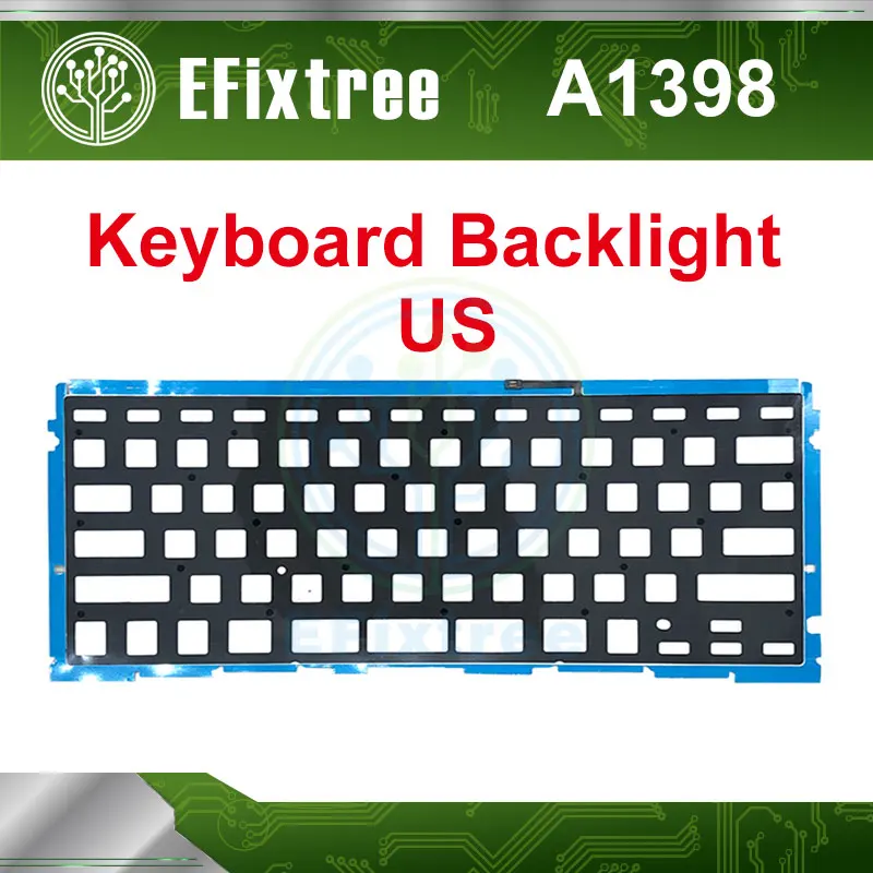 100% новая раскладка подсветки клавиатуры Великобритания США для A1278 A1286 A1398 A1466 A1465