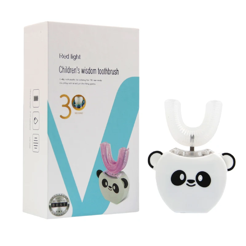 

Smart 360 Degrees Automatic Sonic Electric Toothbrush for Children Adult U Type 4 Modes Tooth Brush USB Charging Tooth Whitening