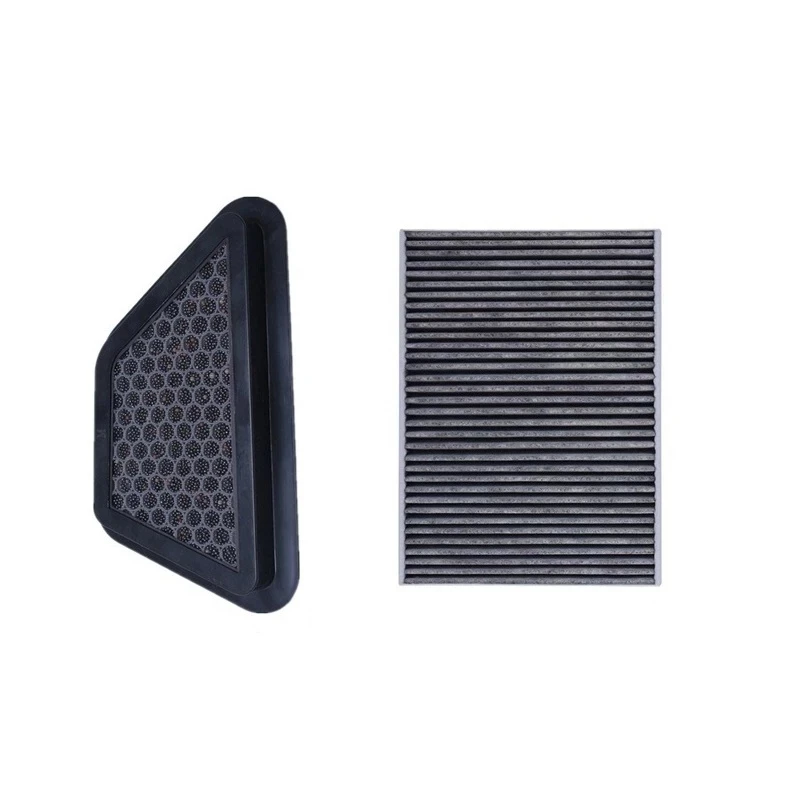 

Cabin Filter 4m0819439 4m0819100 For Audi Q7 Q8 4m 2015-2019 2.0t 3.0t Model 2pcs External Filter+built Carbon Filter Set