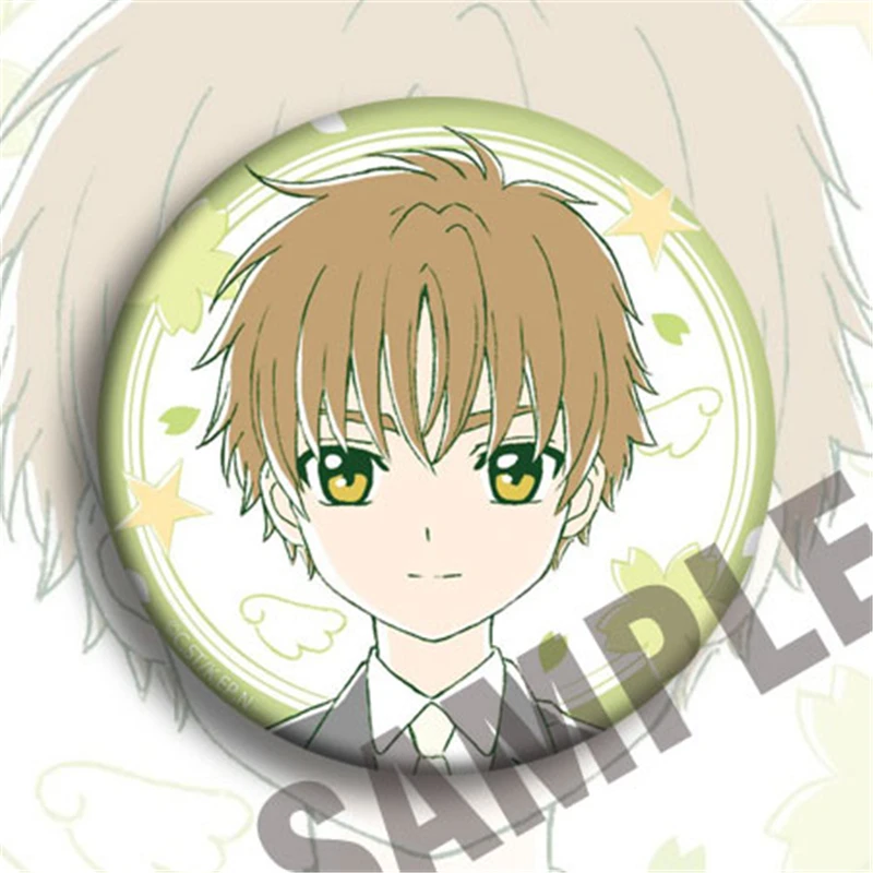 4 шт./компл. мультяшная японская карточка Captor SAKURA Cosplay KINOMOTO значки брошь Коллекция