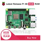 Четырехъядерный процессор Raspberry Pi 4, Модель B, ОЗУ 8 ГБ, версия 1,2, BCM2711, Cortex-A72 ARM v8, 1,5 ГГц