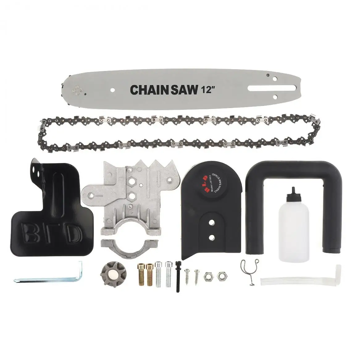 12 дюймов кронштейн для бензопилы набор угловая шлифовальная машина конвертер 100