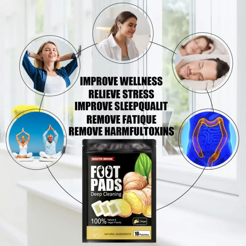 50 шт. детоксикационные патчи для ног | Красота и здоровье
