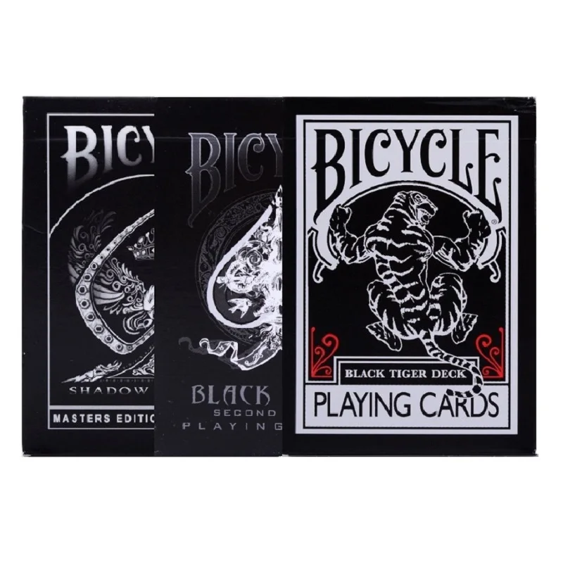 

Bicycle Black Tiger/Ghost/Shadow Masters Playing Cards Ellusionist Deck USPCC Collectable Poker Card Games Magic Tricks Props