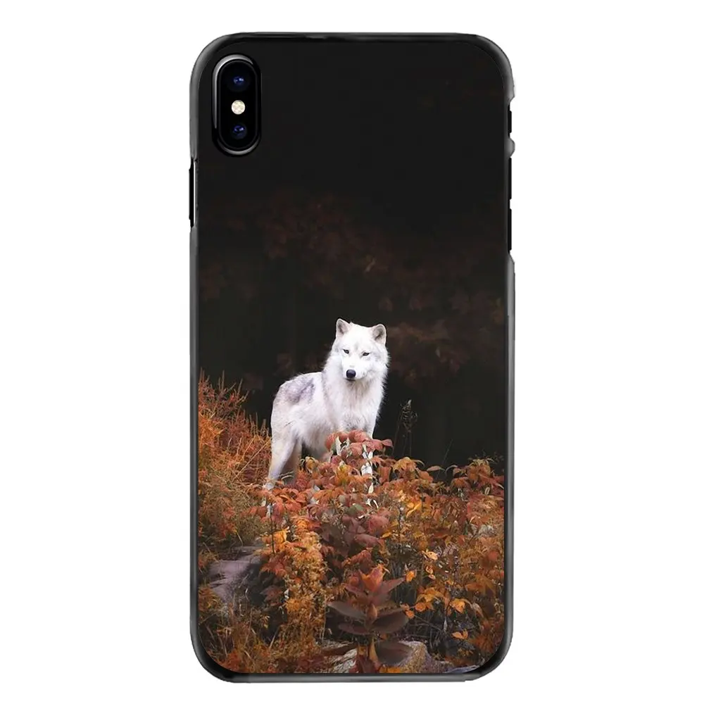 Чехлы для телефонов Игры престолов Spirit Animal Snow White Wolf Iphone 4 4s 5 5S 5C SE 6 6S 7 8 Plus X XR XS Max iPod