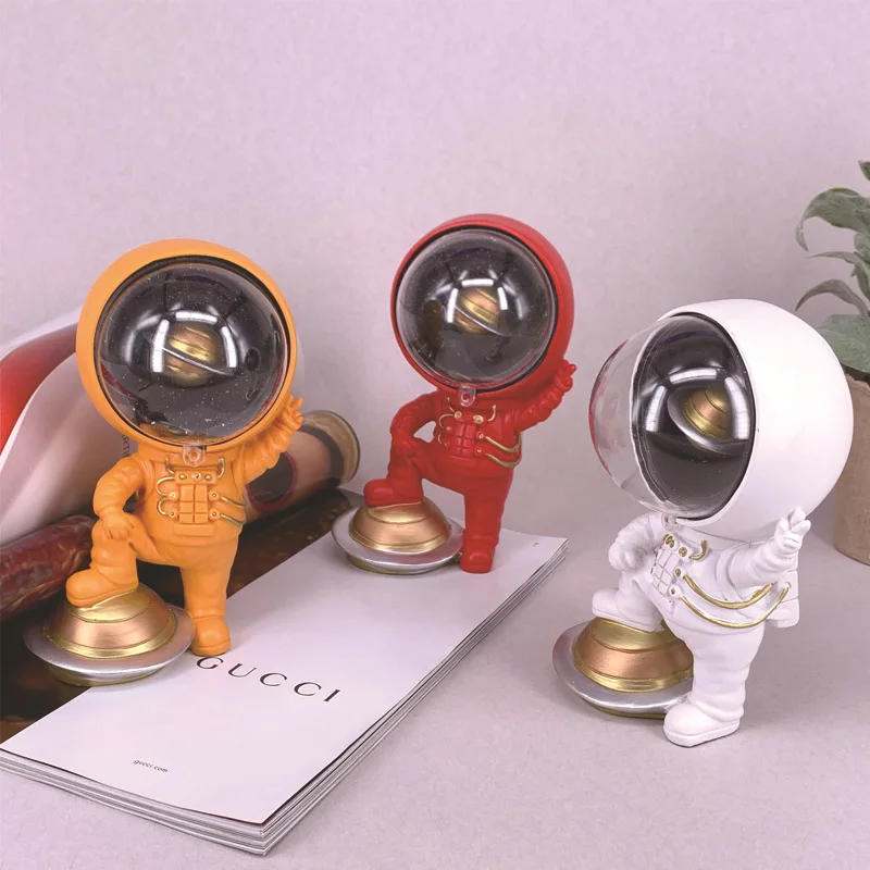 

Nordic Home Decoration Astronaut Ornaments Indoor Bedroom Living Room Furnishings Living Room Resin Handicraft Housewarming Gift