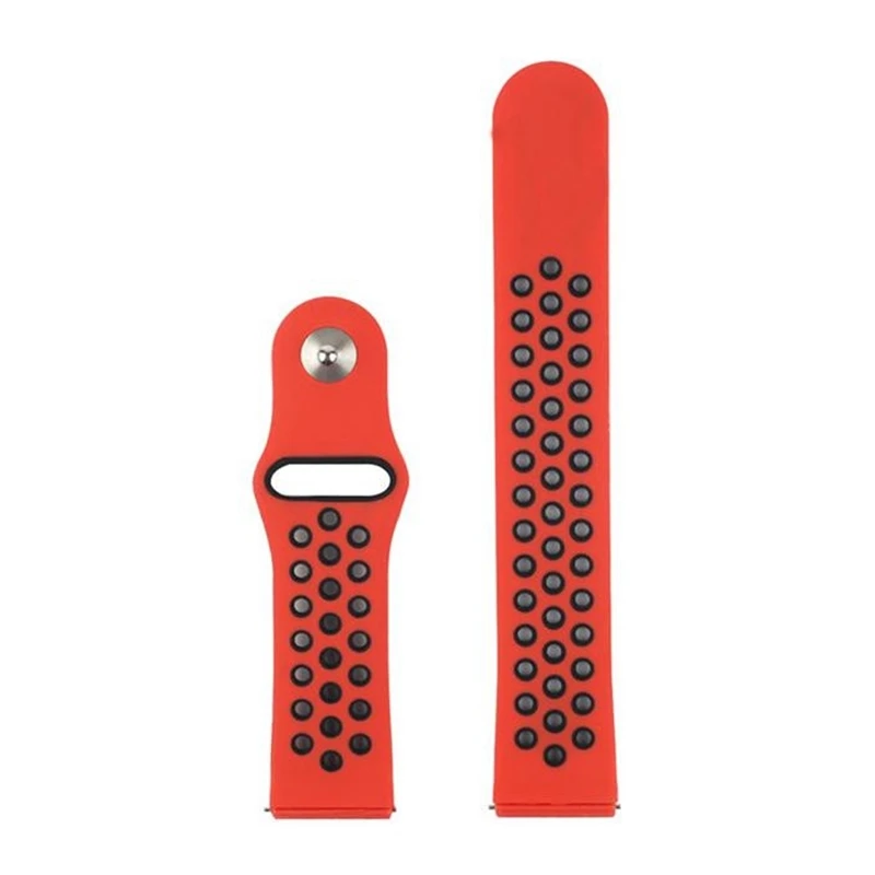 Силиконовый ремешок для браслета Huami Amazfit Pace/Stratos 2 2 S/для samsung gear S3 ремень для Xiaomi Amazfit Bip Молодежный ремешок