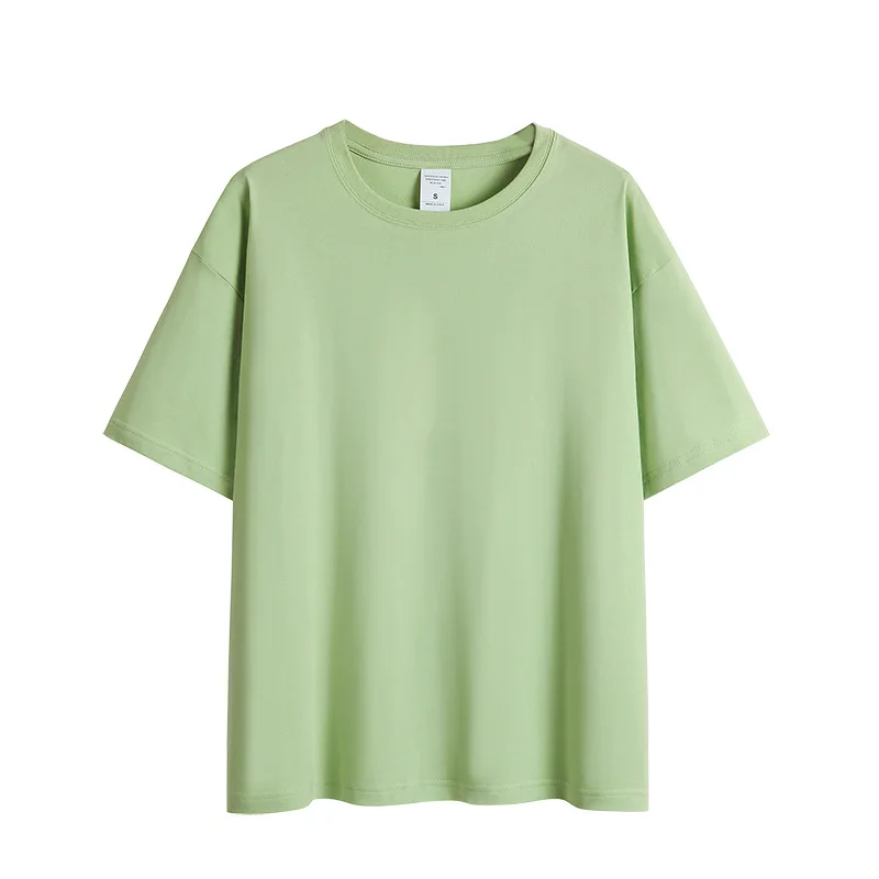 

summer women's new short-sleeved T-shirt women's loose cotton Korean style drop shoulder half-sleeved student shirt bottoming