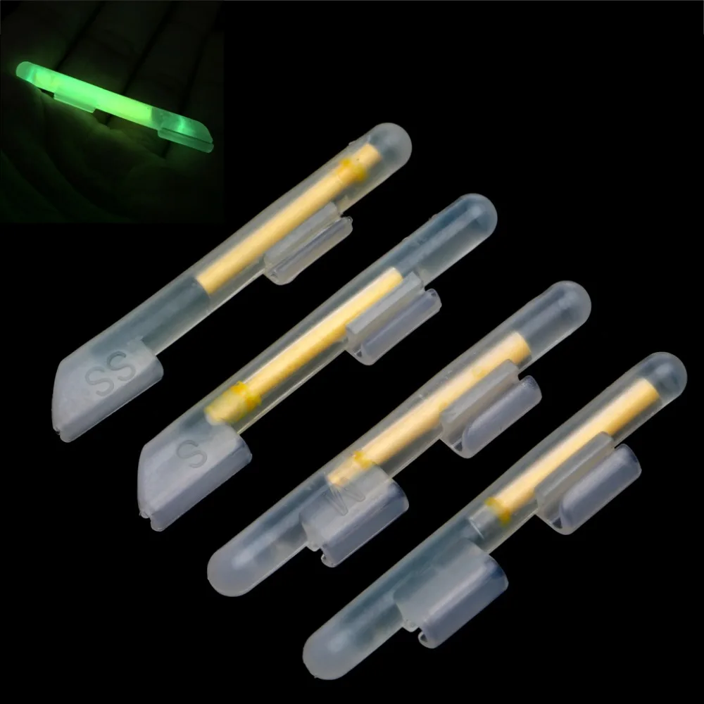 2 шт. рыболовные Lightstick ночного поплавок стержень светильники для удочки приманка