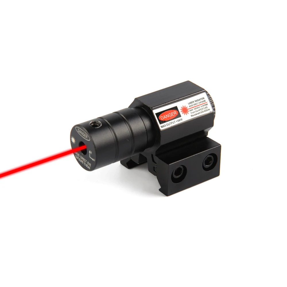 

US Red Dot Laser Sight for Picatinny and Rifle with 635-655nm Adjustable 11mm/20mm Picatinny/Weaver Mount