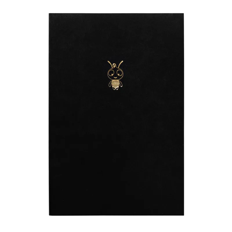 A5 Пчела мягкая крышка пули блокнот точка сетка точечный журнал Bujo A5 - Color: A5