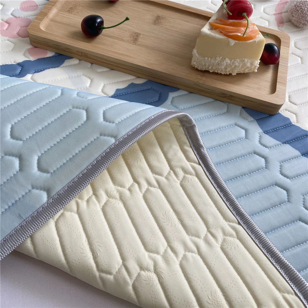 Набор летних постельных принадлежностей с рисунком мороженого простыня для