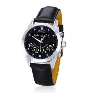 Аксессуары для часов: цибла-компас, мусульманская мечеть, молитвенные часы, AL Harameen Fajr Time makka, наручные часы