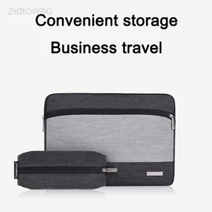 laptop bag 13 inch sleeve for macbook air 13 3 pro m1 matebook 14 15 case hp dell asus lenovo men xiaomi notebook cover shell free global shipping