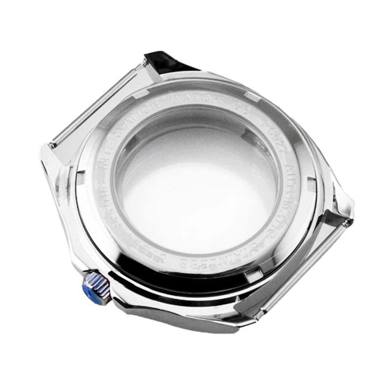 Стальной чехол для часов с матовым сапфировым стеклом 40 мм Miyota 821A/8215 ETA 2836