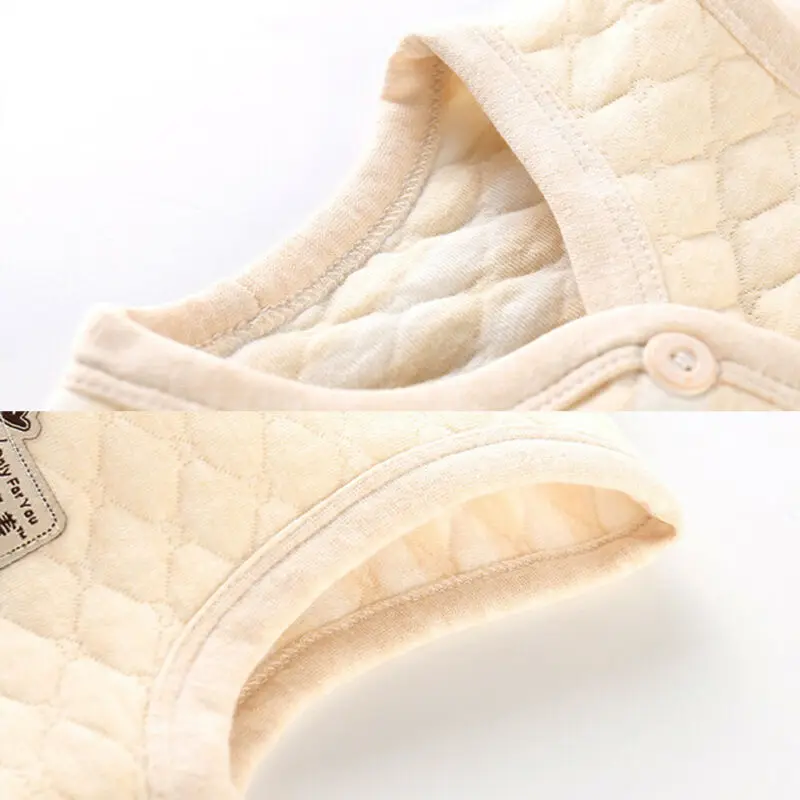 Детский жилет pudcoco для мальчиков однотонный мягкий теплый пуховой с V-образным