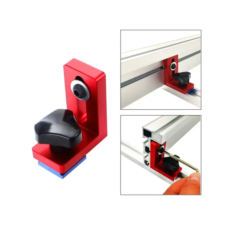 

35/45 T-Slot Track Stop Sliding Miter Gauge Connector Retainer Chute Locators