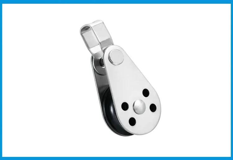 Stainless Steel 316 Pulley Blocks Rope Runner Kayak Boat Accessories Canoe Anchor Trolley Kit for 2mm to 8mm | Спорт и развлечения