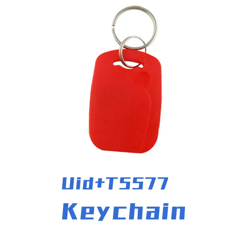 Брелок для ключей перезаписываемый NFC RFID-метка 125 кГц T5577 EM4305 + IC 13 56 МГц UID