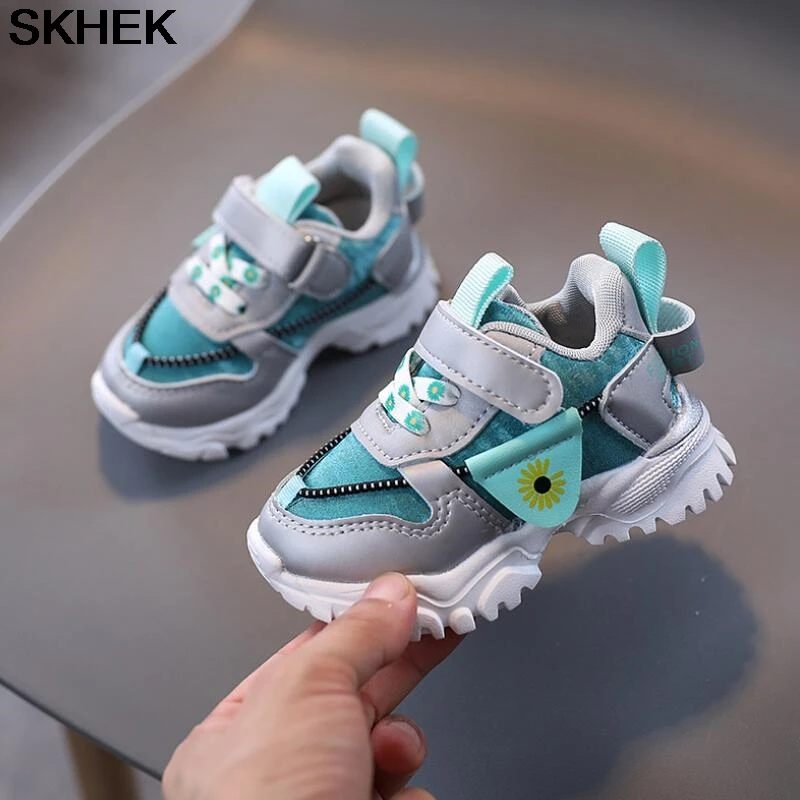 

SKHEK Toddler Baby Girls Boys Patchwork Color Soft Sole Sneakers Kids Boy Girl Cross-tied Casual Running Shorts Sport Shoes