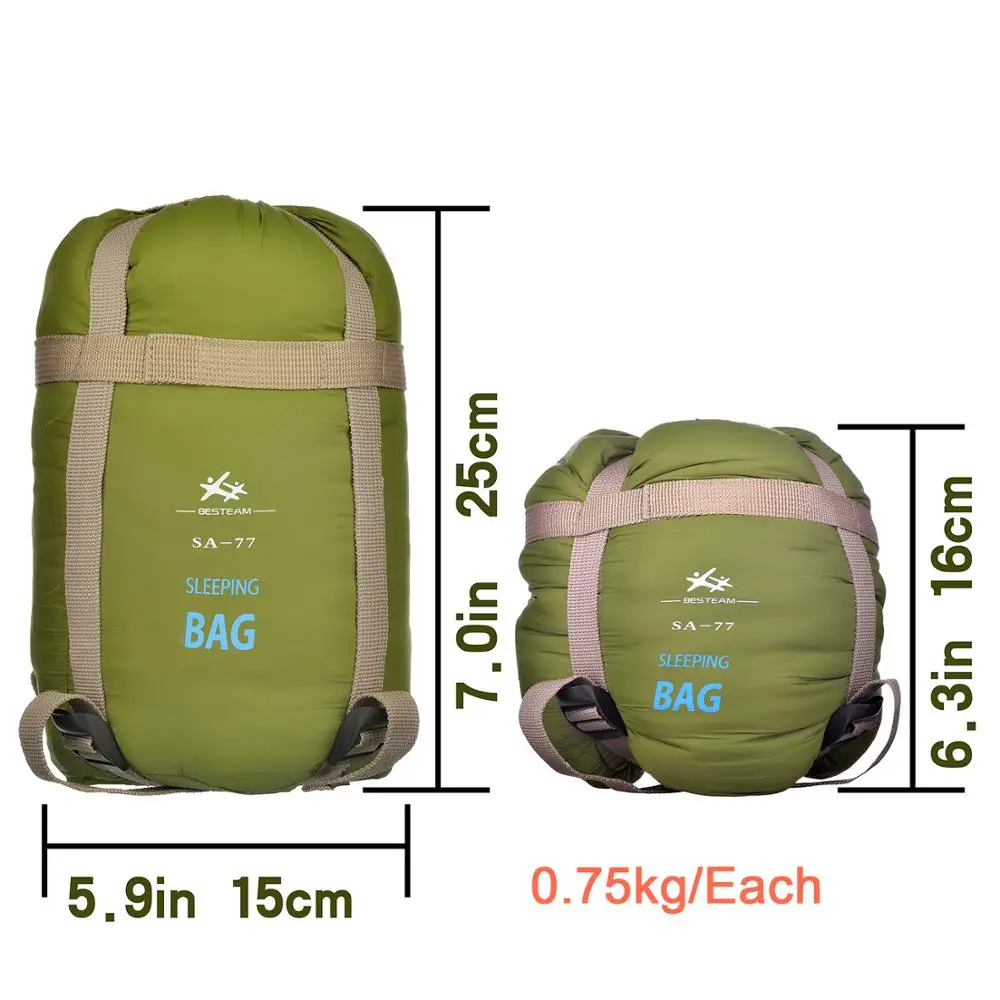 Односпальный мешок Agemore портативный ультралегкий спальный конверт для отдыха на