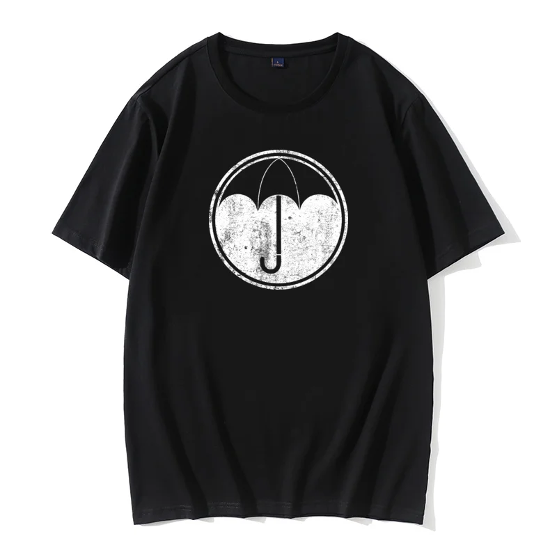 

Umbrella Academy Symbol T Shirts For Men Cha Diego Vanya Comic Vintage 100% Cotton Tee Shirt Short Sleeve T Shirt Gift Idea Tops