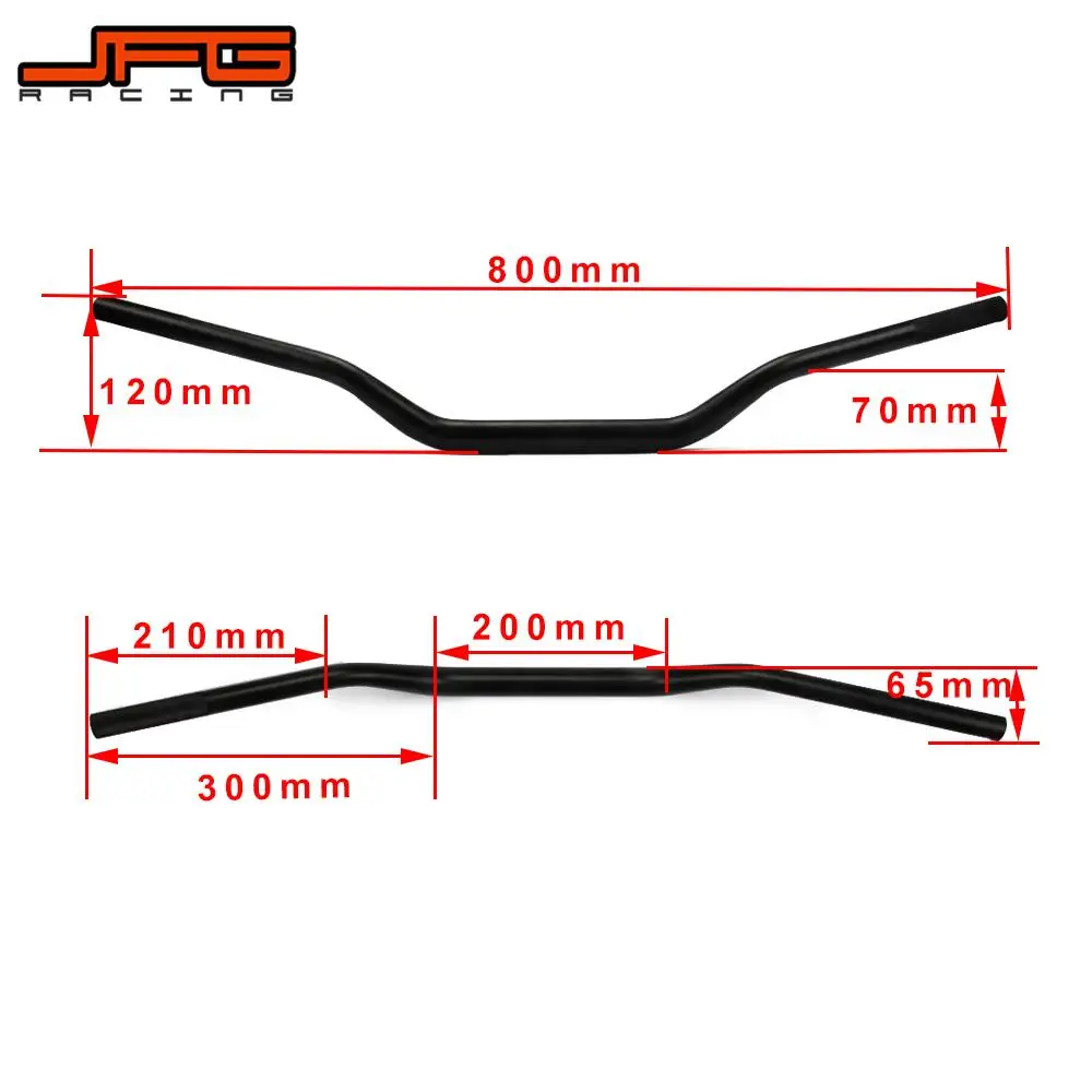 Мотоцикл CNC 1 1/8 &quot28 мм низкий Руль Ручка Бар трубка жир бар для KTM HONDA YAMAHA SUZUKI KAWASAKI