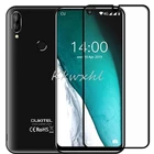 Цветное закаленное стекло 9H HD с полным покрытием для Oukitel C16 Pro 5,71 дюйма Oukitel C16 Pro, Защитная пленка для экрана, защитная пленка