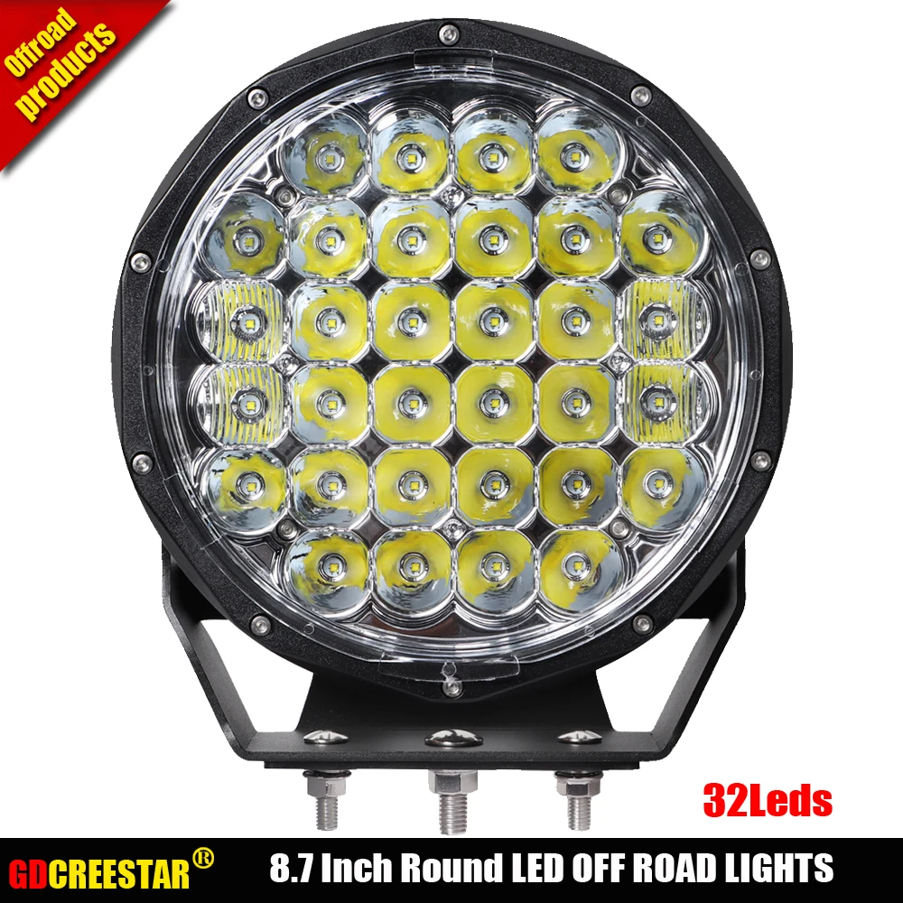 Светодиодные фары дальнего света 8 7 дюйма 105 Вт 128 4x4|Световая рейка/рабочее