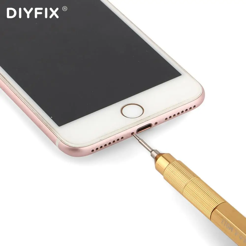 DIYFIX 8 in 1 Limited Torque Screwdriver Set P2 Pentalobe Y Tip Phillips Torx Hex for iPhone MacBook CellPhone Repair Tools Kit |
