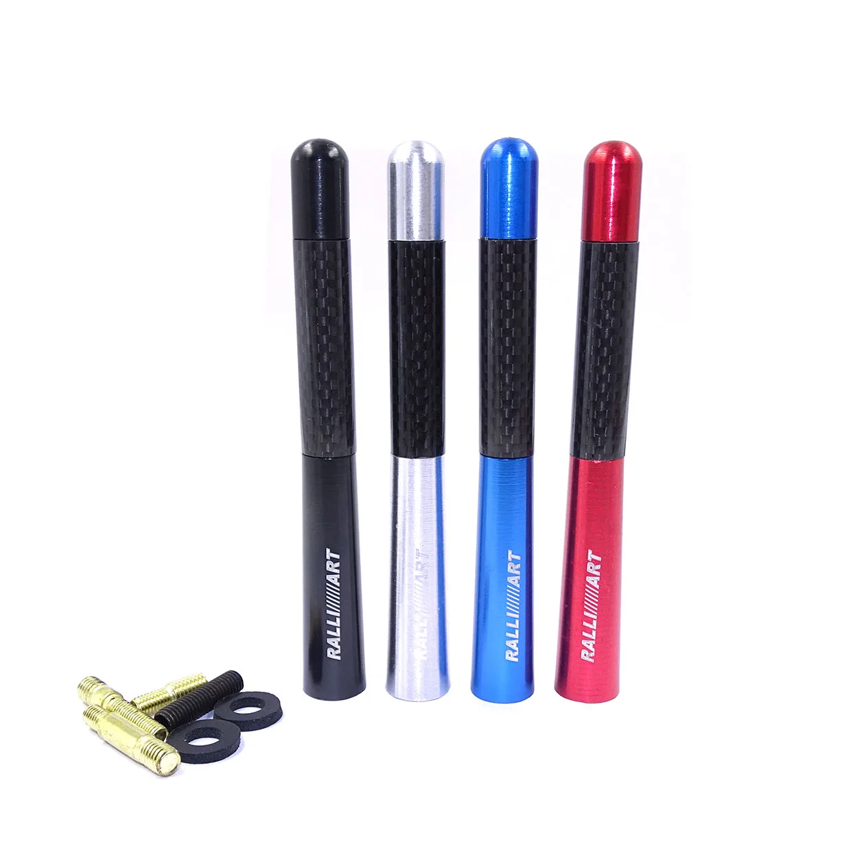 4 7 дюймов 12 см углеродное волокно RALLIART радио fm автомобильная антенна для MITSUBISHI COLT