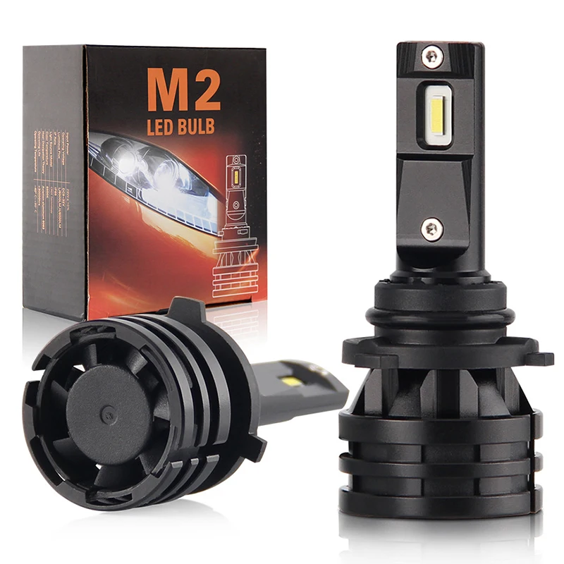 Автомобильные фары M2 H7 16000LM H11 Светодиодный ные лампы H4 H1 H3 H8 H9 9005 9006 HB3 HB4 9012 H13 9007 Turbo