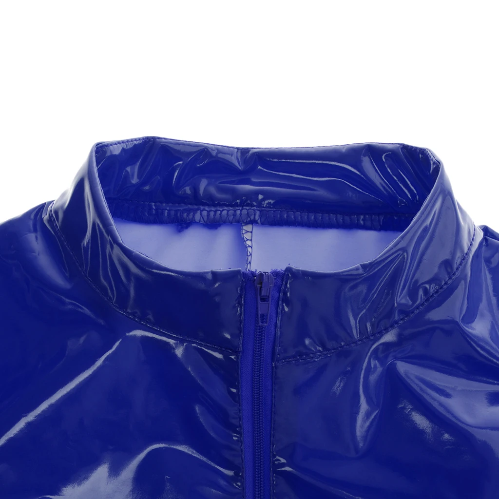 Для женщин Одна деталь женское белье из лакированной кожи боди-стринги одежда