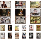 WellCraft Виски классического винного пива Шик Металлические знаки Плакаты Винтаж настенная живопись сделанный на заказ клуб Декор LTA-1767