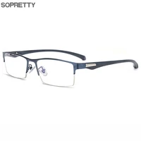 titanium alloytr90 males business glasses frame square mens prescription optical eyewear frames for myopia hyperopia f071
