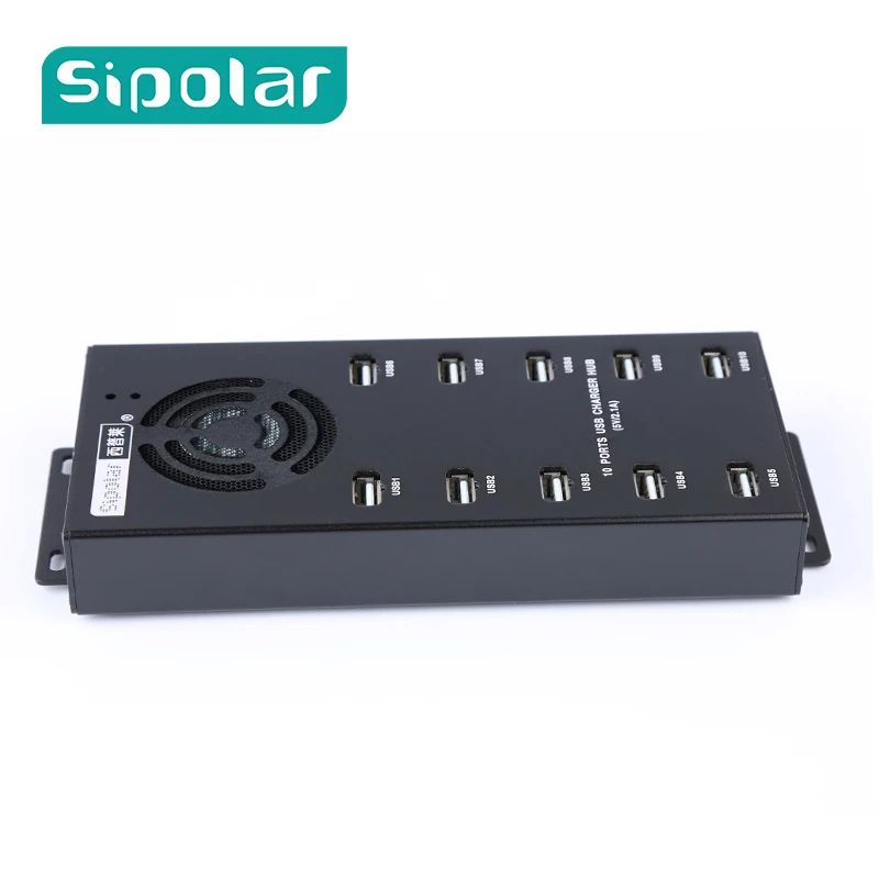 Sipolar 10 портов USB зарядное устройство концентратор usb 2 0 Стандартный блок питания 12