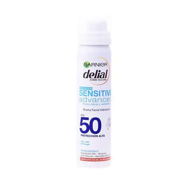 Солнцезащитный крем спрей чувствительный Расширенный Delial SPF 50 (75 мл)|Защита для