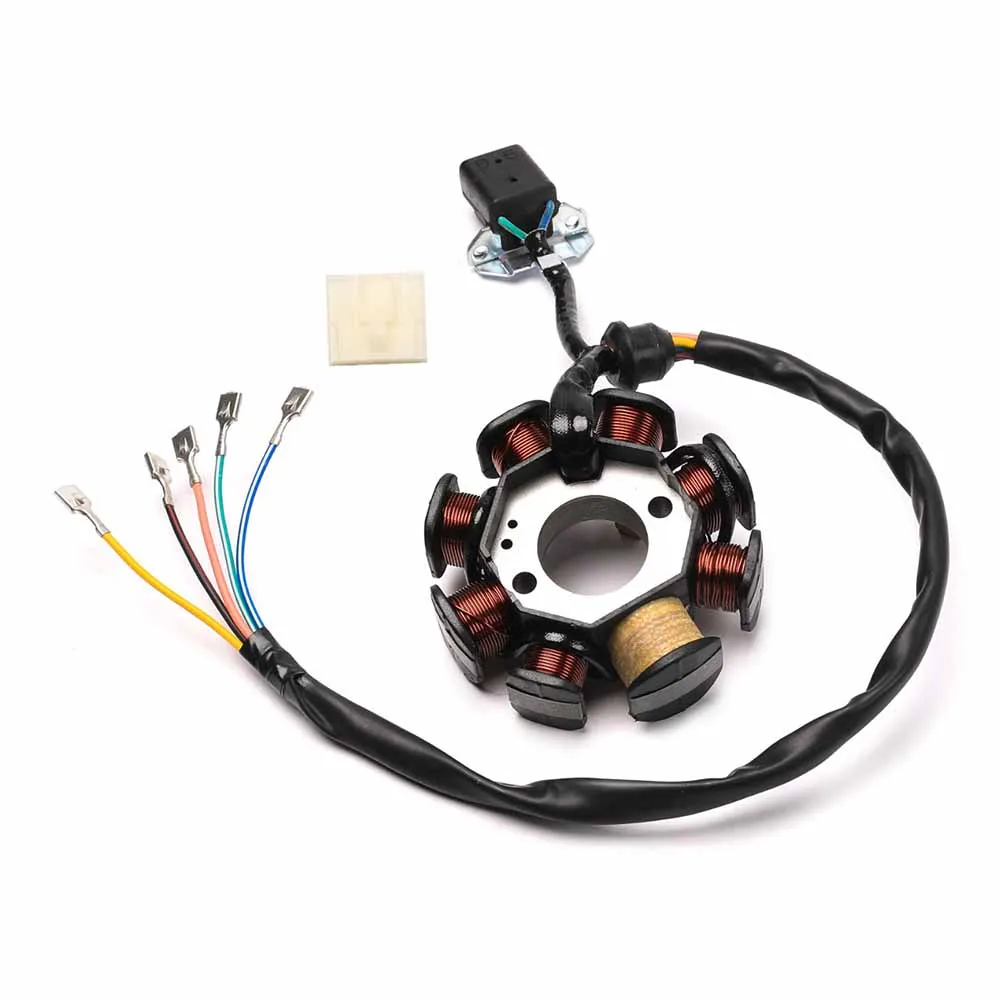 

Stator Ignition Magneto Plate 8 Coil For 125cc 150cc 250CC Quad Zongshen Pit Dirt Bike Go Kart Scooter TaoTao ATV Quad