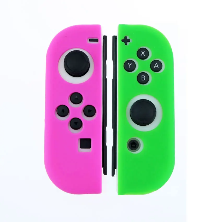No.52 ChengHaoRan силиконовый резиновый чехол для nintendo Switch контроллер Противоскользящий мягкий чехол для переключателя NX NS Joy-Con Grip - Цвет: No.52
